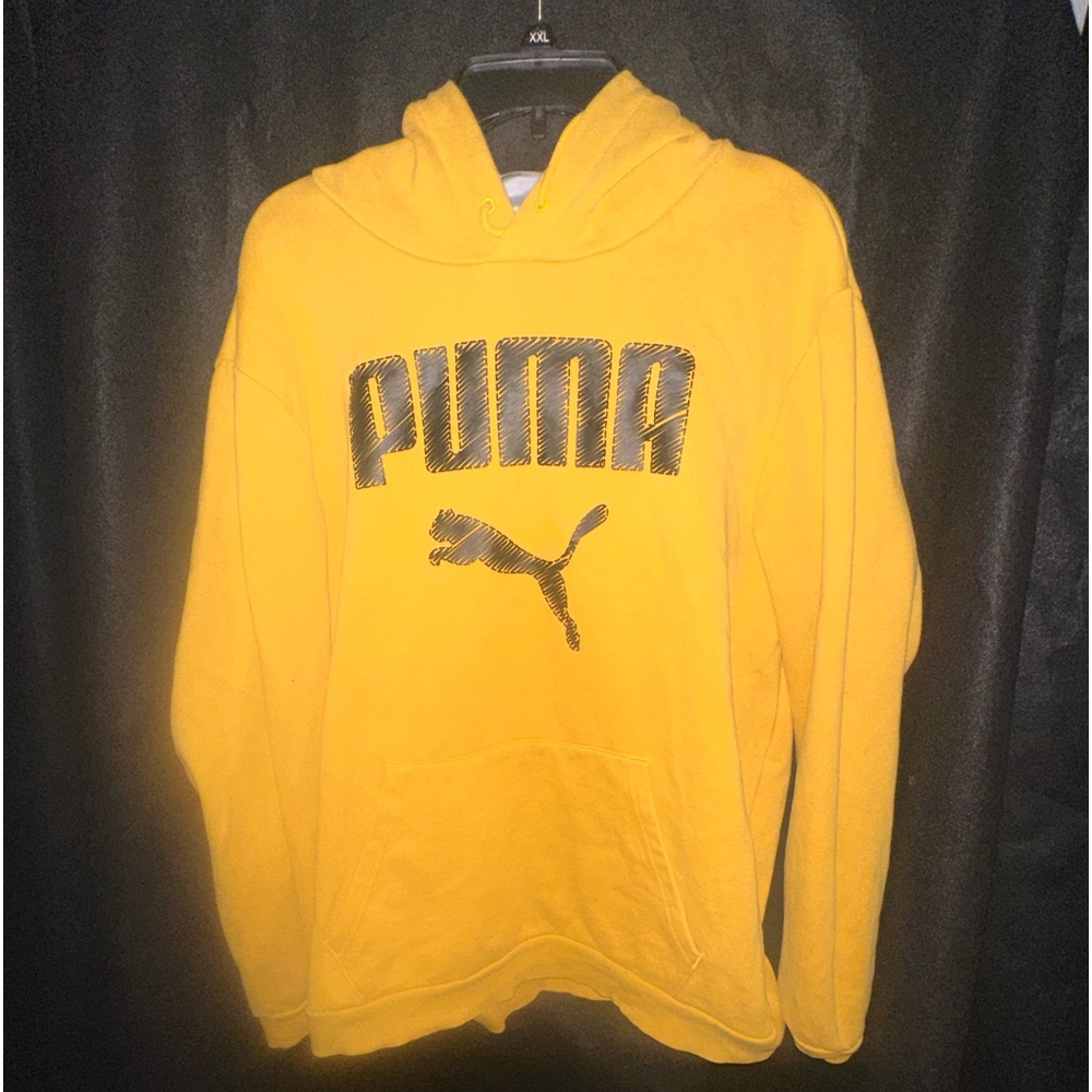 Puma Mustard color hoodie XXL